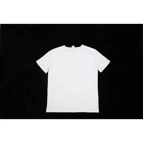 Kustom Kreationz Womens Plain Blank White T-Shirts XL Short Sleeve Lot of 2 - Picture 4 of 6